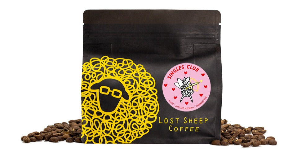 Lost Sheep Coffee Singles Club packaging