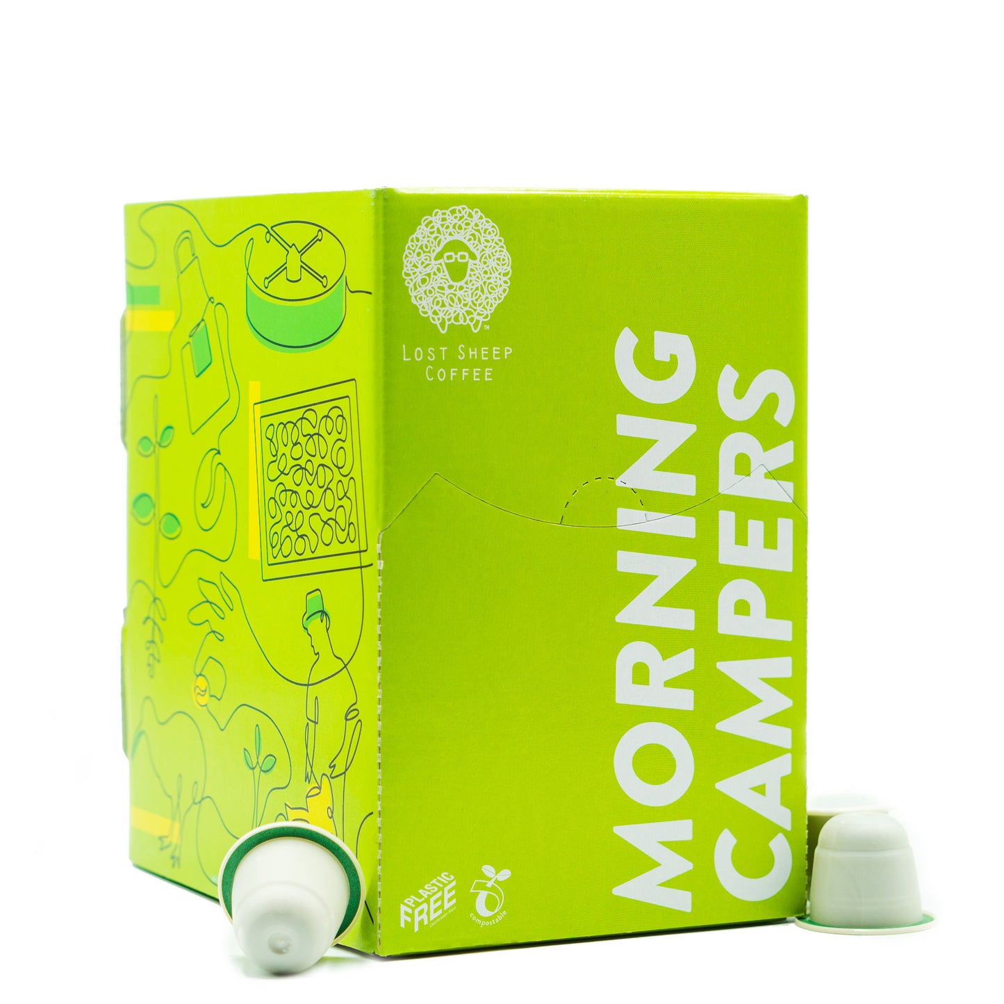 Subscription To Morning Campers | Crisp Chocolate Fruity | Mega Box 100 Capsules