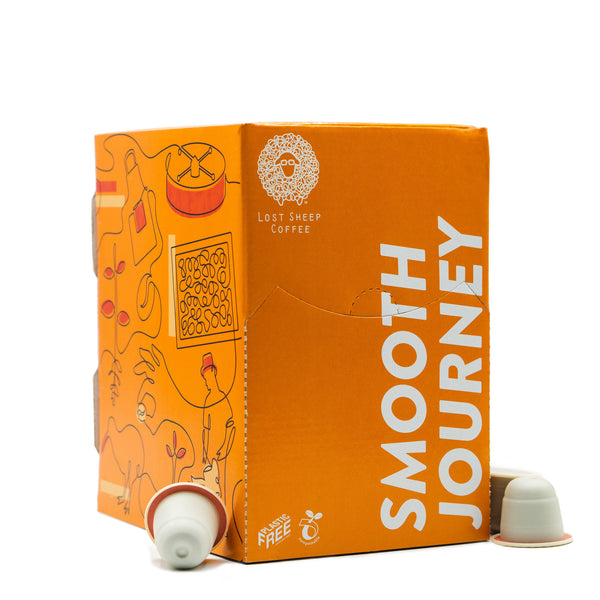 Subscription to Smooth Journey | Caramel Chocolate Sweetness  | Mega Box 100 Capsules