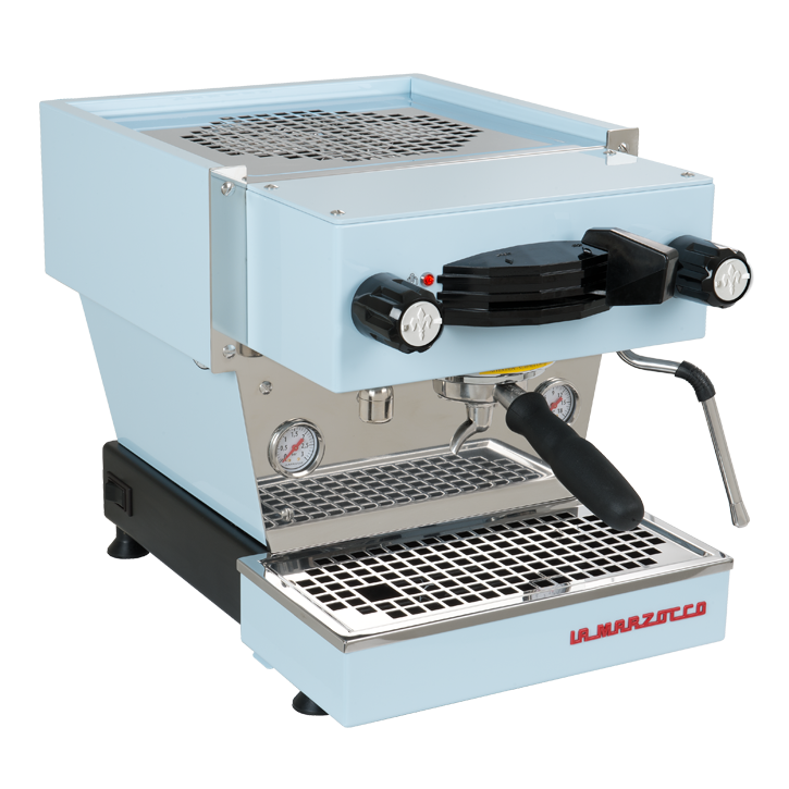 La Marzocco espresso machine - The Linea Mini in light blue
