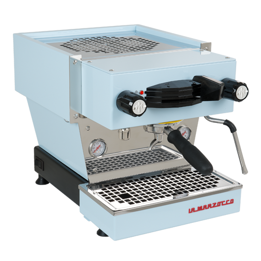 La Marzocco espresso machine - The Linea Mini in light blue