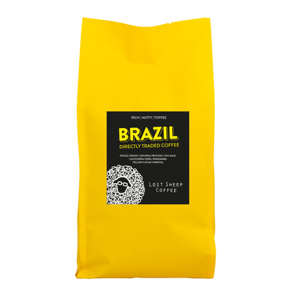Lost Sheep Coffee: Brazil Single Origin in a trade sized bag