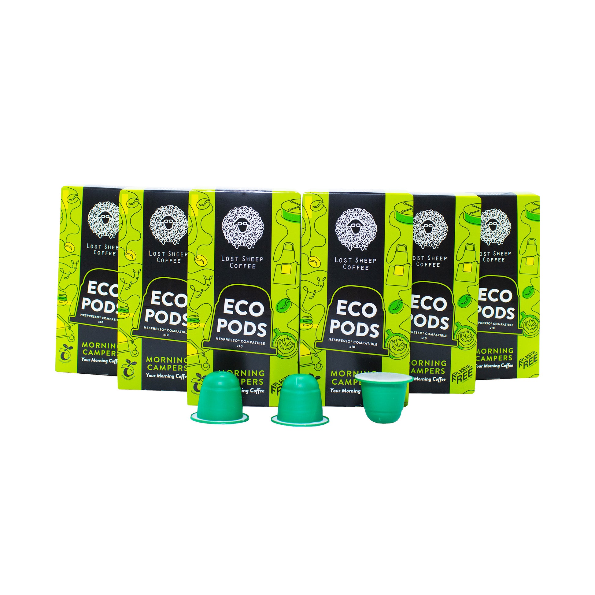 Lost Sheep Coffee Eco Pods - Morning Campers