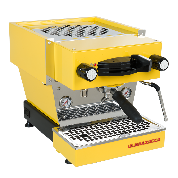 La Marzocco espresso machine - The Linea Mini - in yellow