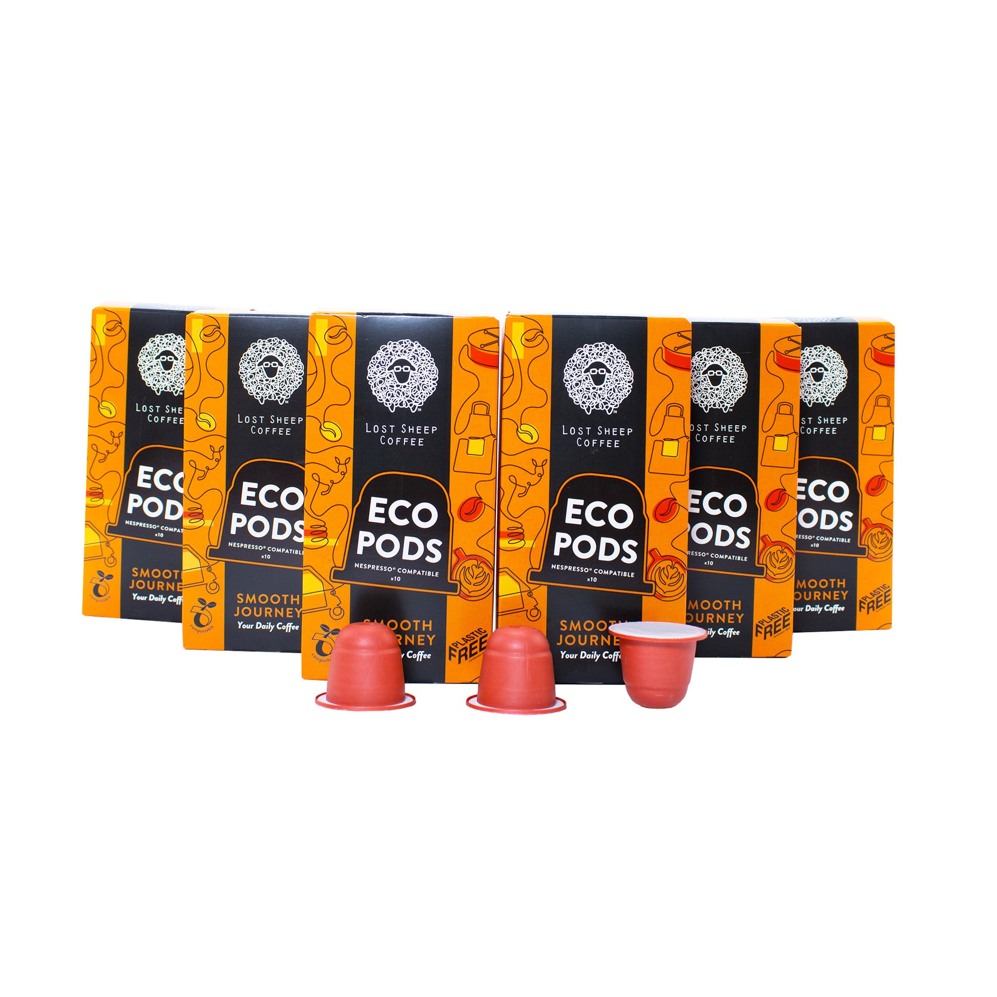 Lost Sheep Coffee eco pods selection